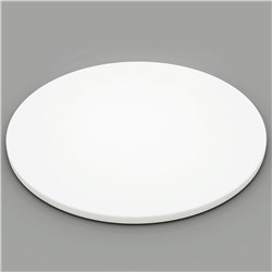 OM ROUND MEETING TABLE TOP ONLY 600 DIAMETER X 25MMH WHITE