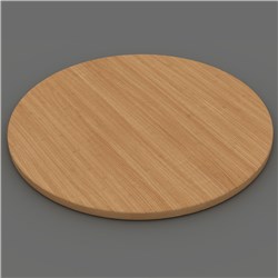 OM ROUND MEETING TABLE TOP ONLY 900 DIAMETER X 25MMH BEECH