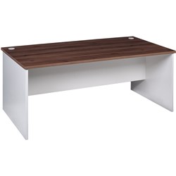 OM PREMIER STRAIGHT DESK 1500W X 750D X 720MMH CASNAN AND WHITE