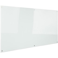 RAPIDLINE MAGNETIC GLASSBOARD 1800W X 15D X 1200MMH WHITE