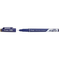 PILOT FRIXION FINELINER PEN ERASABLE SUPER FINE 0.45MM BROWN