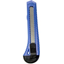 WESTCOTT OFFICE CUTTER KNIFE 18MM BLADE BLUE
