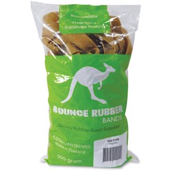 BOUNCE RUBBER BANDS SIZE 109 BAG 500GM