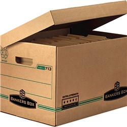 BANKERS BOX 713 ARCHIVE BOX EXTRA STRENGTH HINGED LID
