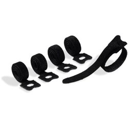DURABLE CAVOLINE SELF GRIP CABLE TIE 200 X 20MM BLACK PACK OF 5