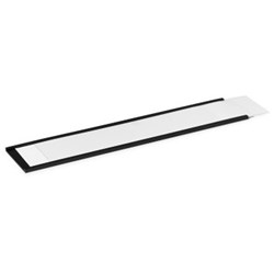 DURABLE MAGNETIC C-PROFILE STRIPS 40 X 200MM CHARCOAL PACK OF 50