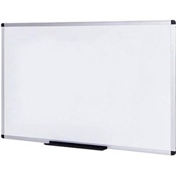 OPW WHITEBOARD 1500 X 900MM ALUMINIUM FRAME