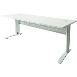 RAPIDLINE RAPID SPAN STRAIGHT DESK 1200W X 700D X 730MMH WHITE/WHITE
