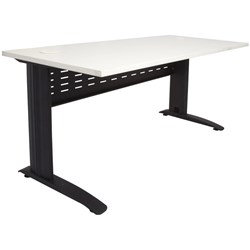 RAPIDLINE RAPID SPAN STRAIGHT DESK 1800W X 700D X 730MMH WHITE/BLACK