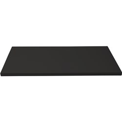 RAPIDLINE GO STEEL TAMBOUR ACCESSORY SHELF 760W X 380D X 25MMH BLACK
