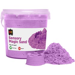 EC SENSORY MAGIC SAND 1KG TUB PURPLE