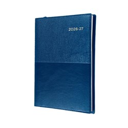 COLLINS VANESSA FINANCIAL YEAR DIARY A5 WEEK TO VIEW BLUE