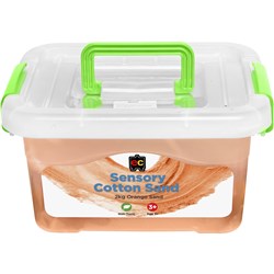 EC SENSORY COTTON SAND 2KG TUB ORANGE