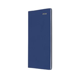 COLLINS BELMONT POCKET DIARY B6/7 SLIMLINE WEEK TO VIEW PORTRAIT NAVY