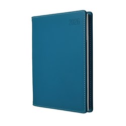 DEBDEN ASSOCIATE II DIARY A5 DAY TO PAGE TEAL