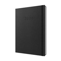 COLLINS LEGACY DIARY A4 DAY TO PAGE BLACK