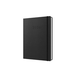 COLLINS LEGACY DIARY A5 DAY TO PAGE BLACK