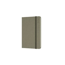 DEBDEN DESIGNER POCKET DIARY D36 WEEK TO VIEW TEXTURED GREEN