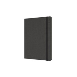 DEBDEN DESIGNER DIARY A5 WEEK TO VIEW TEXTURED CHARCOAL