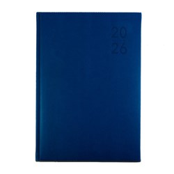 DEBDEN SILHOUETTE DIARY A5 DAY TO PAGE NAVY