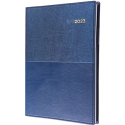 COLLINS VANESSA DIARY A5 DAY TO PAGE BLUE