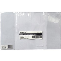 PROTEXT BOOK JACKET 175X225MM CLEAR PACK OF 10