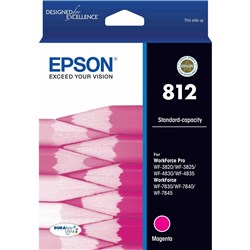 EPSON 812 DURABRITE ULTRA INK CARTRIDGE MAGENTA