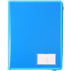 BANTEX ZIPPER BINDER A4 2D 25MM BLUEBERRY