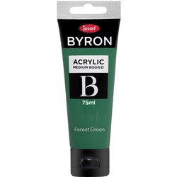 JASART BYRON ACRYLIC PAINT 75ML FOREST GREEN
