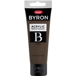 JASART BYRON ACRYLIC PAINT 75ML RAW UMBER