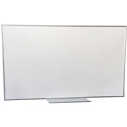 QUARTET PENRITE SLIMLINE PREMIUM MAGNETIC WHITEBOARD 450 X 600MM WHITE/SILVER