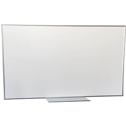 QUARTET PENRITE SLIMLINE PREMIUM MAGNETIC WHITEBOARD 1800 X 900MM WHITE/SILVER