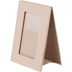 ZART PHOTO FRAME PAPIER MACHE BROWN PACK OF 5