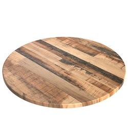 SM FRANCE ROUND TABLE TOP INDOOR OUTDOOR USE 600MM DIAMETER RUSTIC KANSAS
