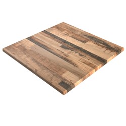 SM FRANCE SQUARE TABLE TOP INDOOR OUTDOOR USE 600W X 600MMD RUSTIC KANSAS