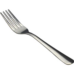 CONNOISSEUR FLAT FORK STAINLESS STEEL 180MM PACK OF 24