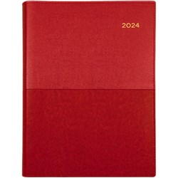 COLLINS VANESSA DIARY A6 WEEK TO VIEW RED