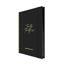 COLLINS SMART WOMEN SOCIETY DIARY B5 WEEK TO VIEW BLACK