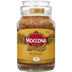 MOCCONA CLASSIC MEDIUM ROAST COFFEE 400GM JAR