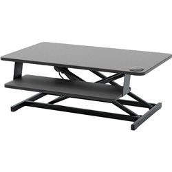 ELEVAR MAXISHIFT-LE ELECTRIC SIT-STAND DESK RISER 900W X 530D X 150-475MMH BLACK