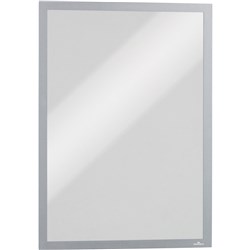 DURABLE DURAFRAME MAGNETIC SIGN HOLDER A3 SILVER PACK OF 5