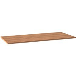 OM PREMIER STRAIGHT DESK TOP ONLY 1800W X 900D X 25MMH VIRGINIA WALNUT