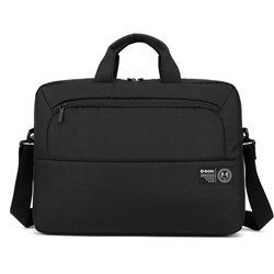MOKI RPET SERIES 15.6 INCH LAPTOP SATCHEL BLACK