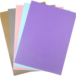 COLOURFUL DAYS PEARL BOARD A4 250GM ASSORTED COLOURS PACK OF 25