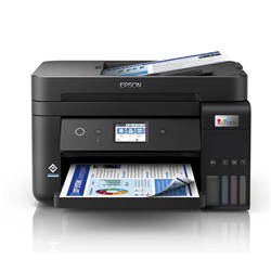 EPSON ECOTANK ET-4850 WIRELESS ALL-IN-ONE INKJET MULTIFUNCTION PRINTER BLACK