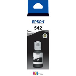 EPSON T542 DURABRITE ULTRA INK BOTTLE 127ML BLACK