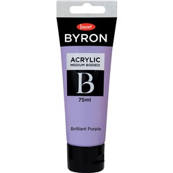 JASART BYRON ACRYLIC PAINT 75ML BRILLIANT PURPLE