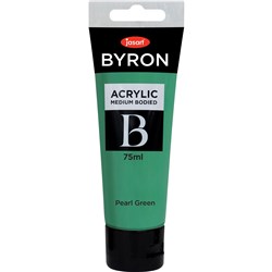 JASART BYRON ACRYLIC PAINT 75ML PEARL GREEN