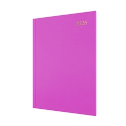 COLLINS ESSENTIAL DIARY A4 WEEK TO VIEW PINK