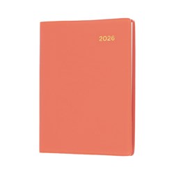 COLLINS BELMONT COLOURS DIARY A7 WEEK TO VIEW WITH PENCIL ORANGE